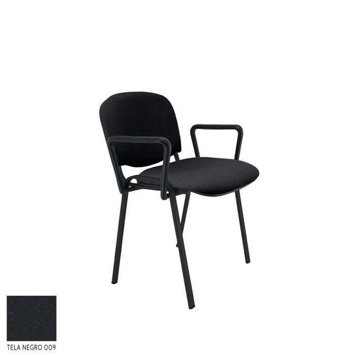 Silla confidente modelo FISSA de Vincolo, tapizada, calidad superior, con brazos Silla confidente modelo FISSA de Vincolo, tapizada, calidad superior, con brazos