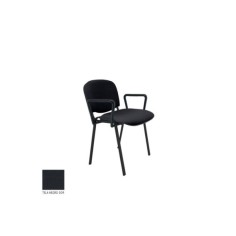 Silla confidente modelo FISSA de Vincolo, tapizada, calidad superior, con brazos Silla confidente modelo FISSA de Vincolo, tapizada, calidad superior, con brazos