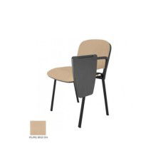 Silla confidente modelo FISSA de Vincolo, tapizada, con pala izquierda, calidad superior Silla confidente modelo FISSA de Vincolo, tapizada, con pala izquierda, calidad superior