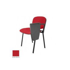 Silla confidente modelo FISSA de Vincolo, tapizada, con pala izquierda, calidad superior