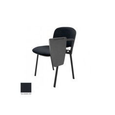 Silla confidente modelo FISSA de Vincolo, tapizada, con pala izquierda, calidad superior Silla confidente modelo FISSA de Vincolo, tapizada, con pala izquierda, calidad superior