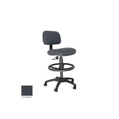Taburete de oficina modelo SOFY de Vincolo, con ruedas, aro negro, giratorio Taburete de oficina modelo SOFY de Vincolo, con ruedas, aro negro, giratorio