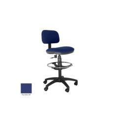 Taburete de oficina modelo SOFY de Vincolo, con ruedas, aro cromado, giratorio Taburete de oficina modelo SOFY de Vincolo, con ruedas, aro cromado, giratorio