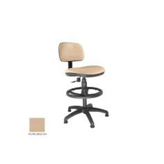 Taburete de oficina modelo SOFY de Vincolo, giratorio con topes, aro negro Taburete de oficina modelo SOFY de Vincolo, giratorio con topes, aro negro