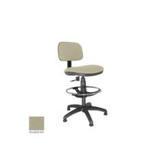 Taburete de oficina modelo SOFY de Vincolo, con topes, aro cromado, giratorio Taburete de oficina modelo SOFY de Vincolo, con topes, aro cromado, giratorio