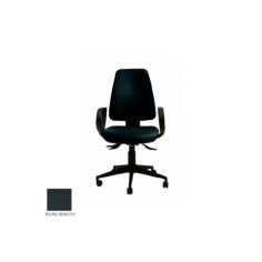 Silla ergonómica de oficina modelo EQUIS de Vincolo, con brazos fijos star