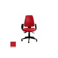 Silla ergonómica de oficina modelo EQUIS de Vincolo, con brazos fijos star