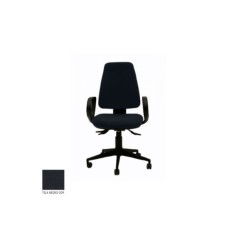 Silla ergonómica de oficina modelo EQUIS de Vincolo, con brazos fijos star