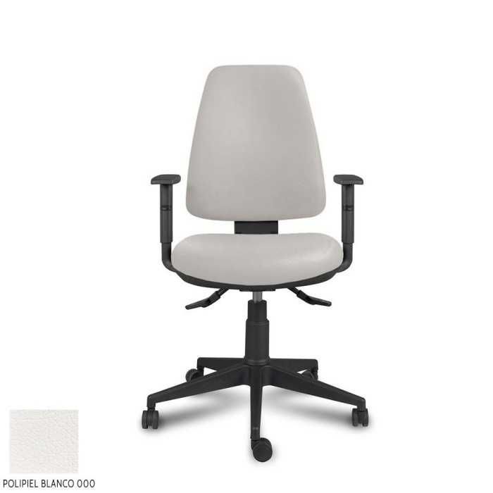 Silla de oficina ergonómica modelo EQUIS de Vincolo, brazos regulables, contacto permanente