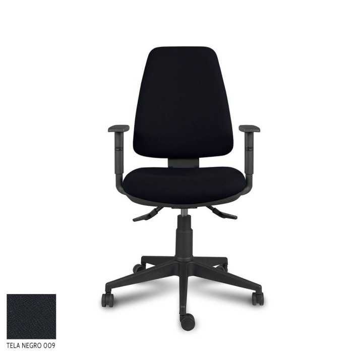 Silla de oficina ergonómica modelo EQUIS de Vincolo, brazos regulables, contacto permanente Silla de oficina ergonómica modelo EQUIS de Vincolo, brazos regulables, contacto permanente