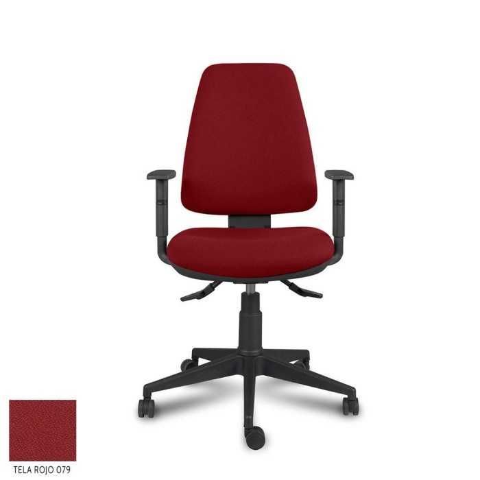 Silla de oficina ergonómica modelo EQUIS de Vincolo, brazos regulables, contacto permanente