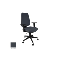 Silla ergonómica de oficina modelo EQUIS de Vincolo, con brazos, contacto permanente Silla ergonómica de oficina modelo EQUIS de Vincolo, con brazos, contacto permanente