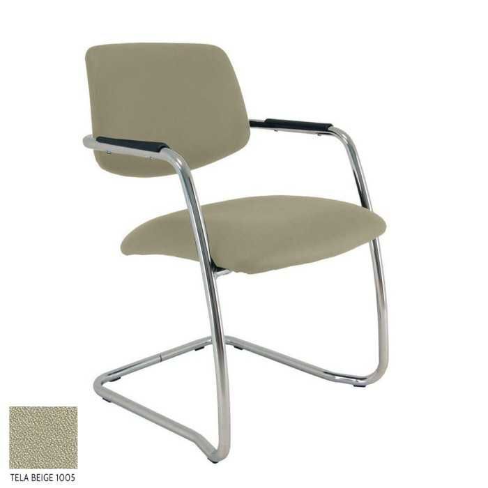 Silla confidente Teva tapizada