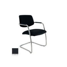 Silla confidente Teva tapizada Silla confidente Teva tapizada