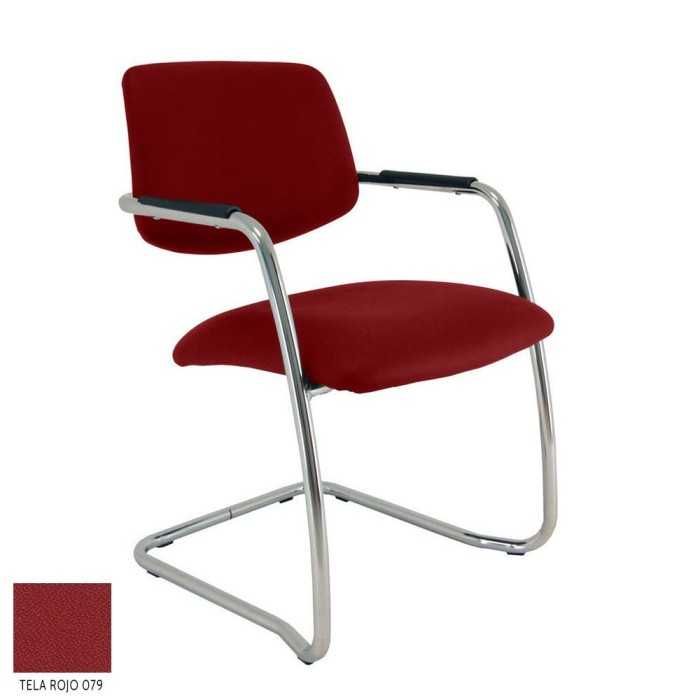 Silla confidente Teva tapizada