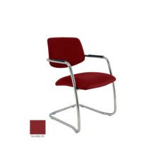 Silla confidente Teva tapizada Silla confidente Teva tapizada