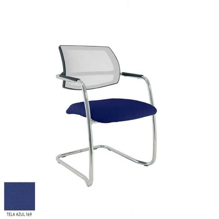 Silla confidente Teva respaldo malla