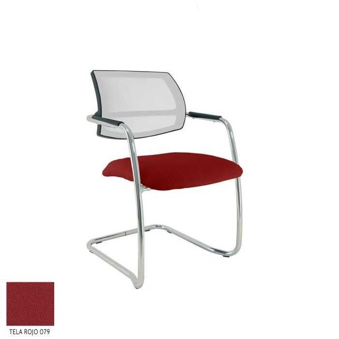 Silla confidente Teva respaldo malla