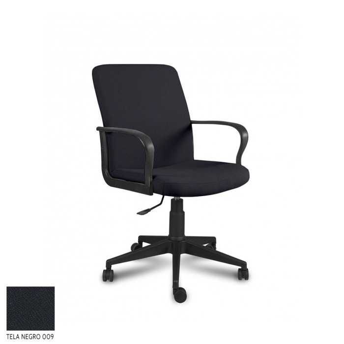 Sillón ergonómico dirección ROCKY de Vincolo, respaldo bajo, base poliamida