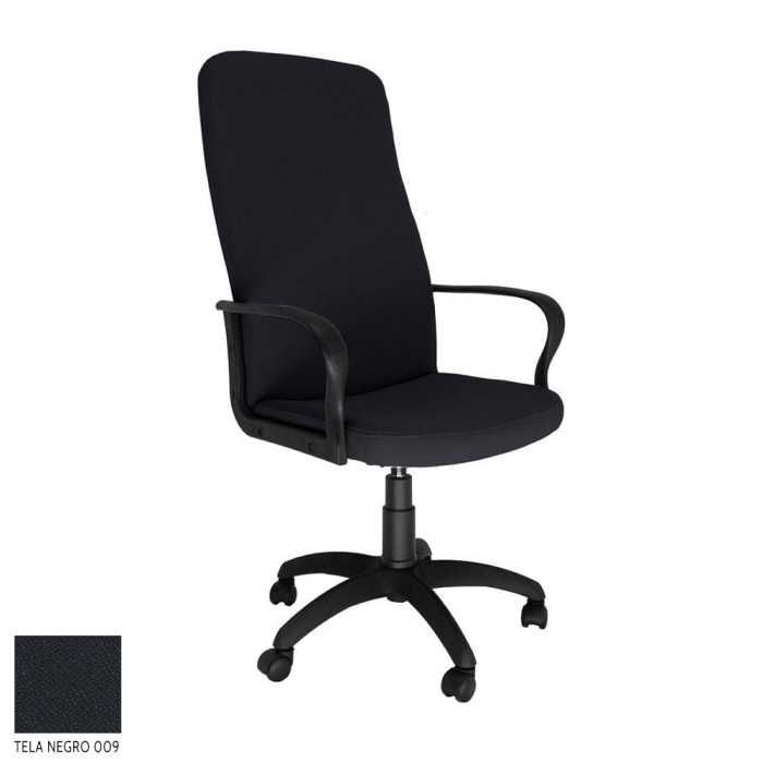 Sillón ergonómico dirección ROCKY de Vincolo, respaldo alto, base poliamida