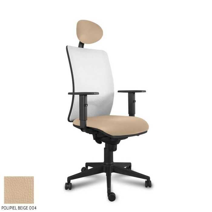 Silla ergonómica de oficina modelo CHAPLIN de vincolo, con cabezal, brazos regulables