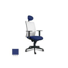 Silla ergonómica de oficina modelo CHAPLIN de vincolo, con cabezal, brazos regulables Silla ergonómica de oficina modelo CHAPLIN de vincolo, con cabezal, brazos regulables