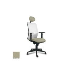 Silla ergonómica de oficina modelo CHAPLIN de vincolo, con cabezal, brazos regulables Silla ergonómica de oficina modelo CHAPLIN de vincolo, con cabezal, brazos regulables