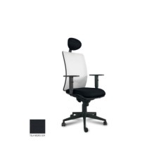 Silla ergonómica de oficina modelo CHAPLIN de vincolo, con cabezal, brazos regulables Silla ergonómica de oficina modelo CHAPLIN de vincolo, con cabezal, brazos regulables