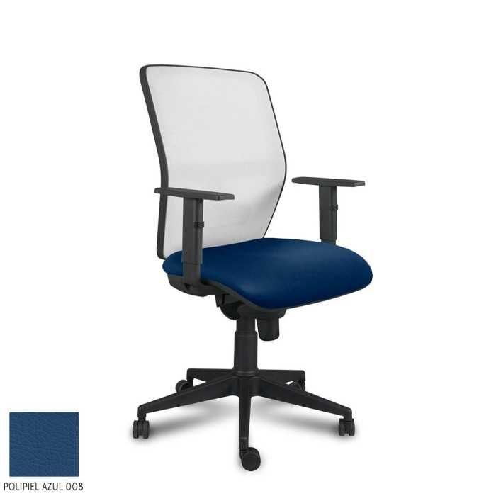 Silla Operativa ergonómica Kerry Syncro de Vincolo brazos regulables y base negra