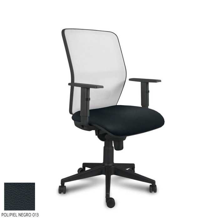 Silla Operativa ergonómica Kerry Syncro de Vincolo brazos regulables y base negra
