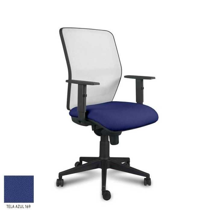 Silla Operativa ergonómica Kerry Syncro de Vincolo brazos regulables y base negra