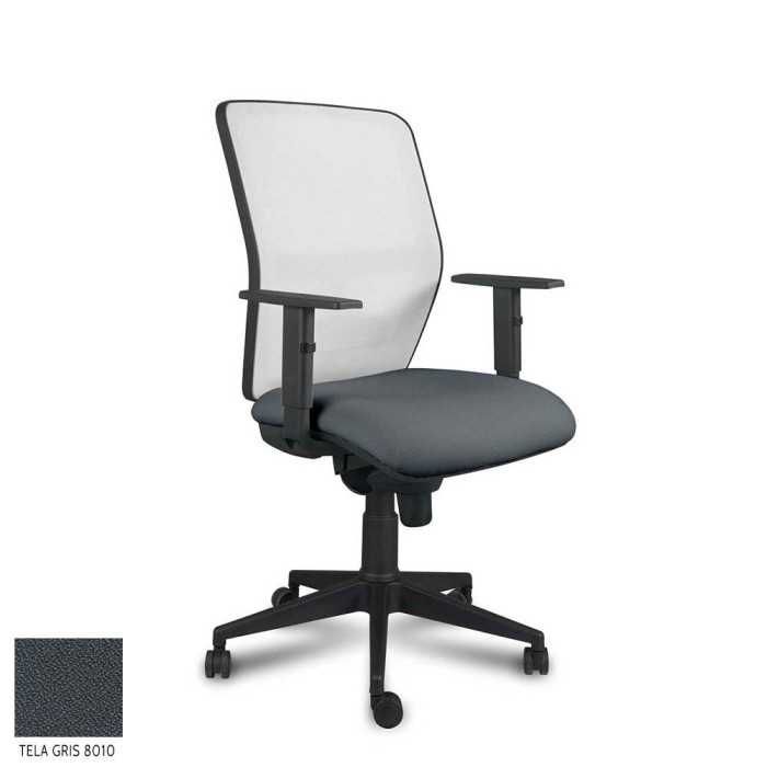 Silla Operativa ergonómica Kerry Syncro de Vincolo brazos regulables y base negra