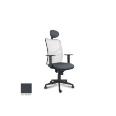 Silla ergonómica de oficina modelo XARLY de vincolo, con cabezal, brazos regulables Silla ergonómica de oficina modelo XARLY de vincolo, con cabezal, brazos regulables