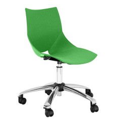 Silla de oficina modelo FAMA de vincolo, giratoria, base de aluminio Silla de oficina modelo FAMA de vincolo, giratoria, base de aluminio