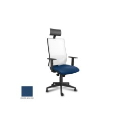 Silla ergonómica de oficina modelo XENA de Vincolo, con cabezal Silla ergonómica de oficina modelo XENA de Vincolo, con cabezal