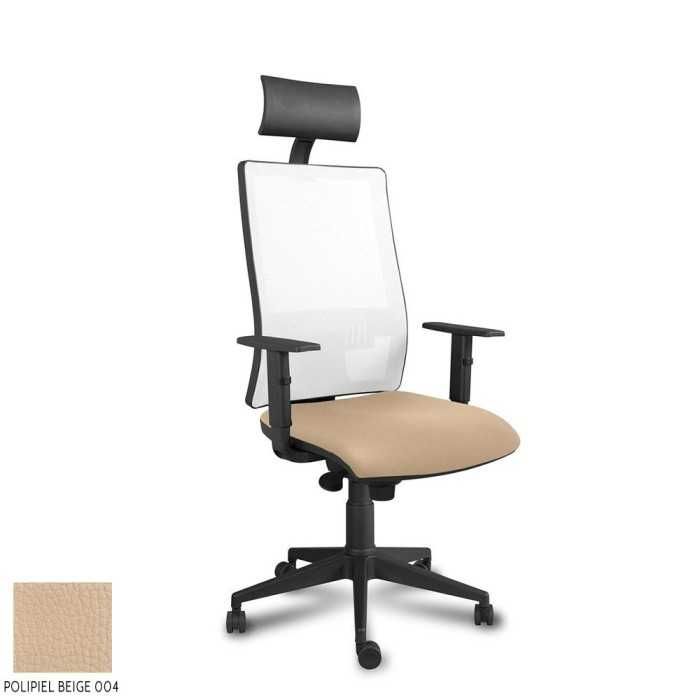 Silla ergonómica de oficina modelo XENA de Vincolo, con cabezal