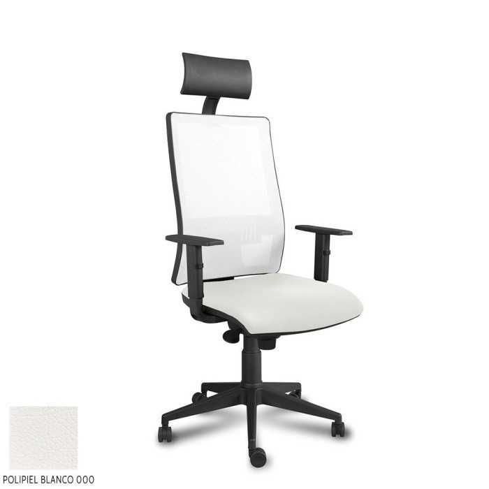 Silla ergonómica de oficina modelo XENA de Vincolo, con cabezal