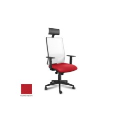 Silla ergonómica de oficina modelo XENA de Vincolo, con cabezal Silla ergonómica de oficina modelo XENA de Vincolo, con cabezal