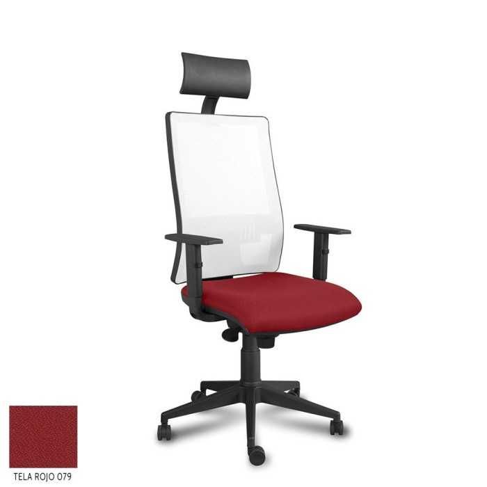 Silla ergonómica de oficina modelo XENA de Vincolo, con cabezal