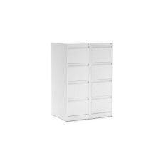 Archivador Metálico Modelo Denver 4 cajones blanco de Euromof