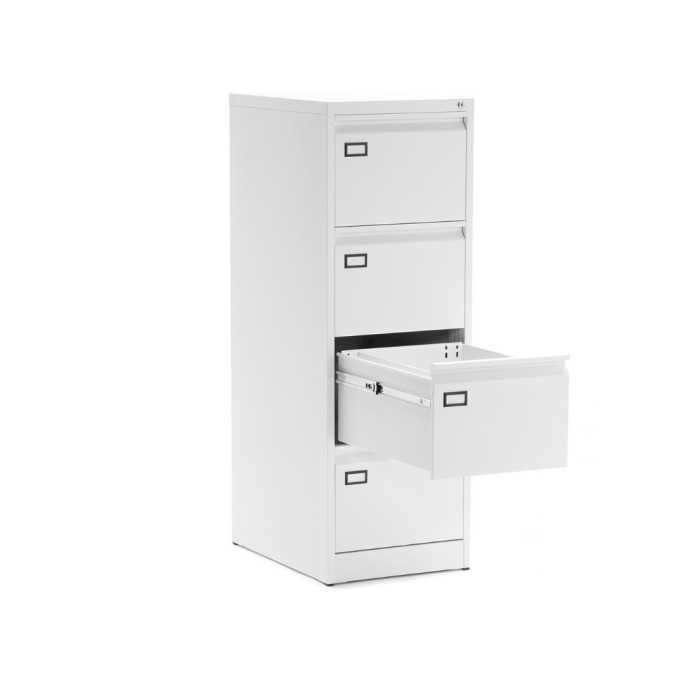 Archivador Metálico Modelo Denver 4 cajones blanco de Euromof Archivador Metálico Modelo Denver 4 cajones blanco de Euromof