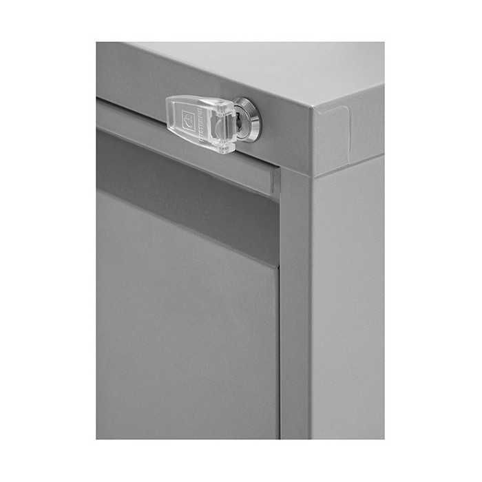Archivador Metálico Modelo Denver 4 cajones gris de Euromof