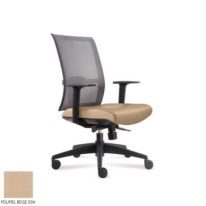 Silla ergonómica de oficina modelo Verona de Vincolo, con brazos regulables