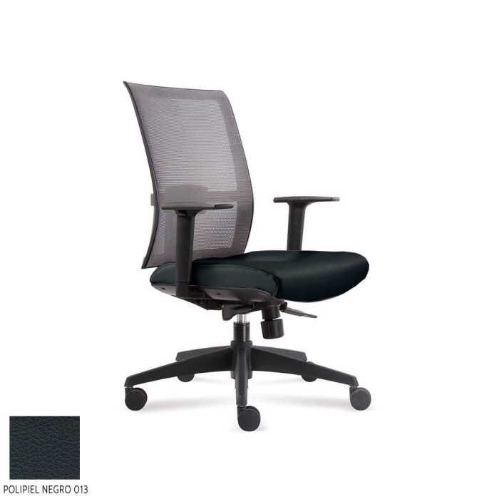 Silla ergonómica de oficina modelo Verona de Vincolo, con brazos regulables