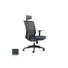 Silla ergonómica de oficina modelo VERONA de Vincolo, con cabezal, brazos regulables Silla ergonómica de oficina modelo VERONA de Vincolo, con cabezal, brazos regulables