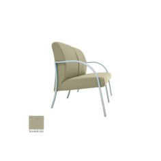 Sillón sala de espera SELENA 2 plazas de Vincolo