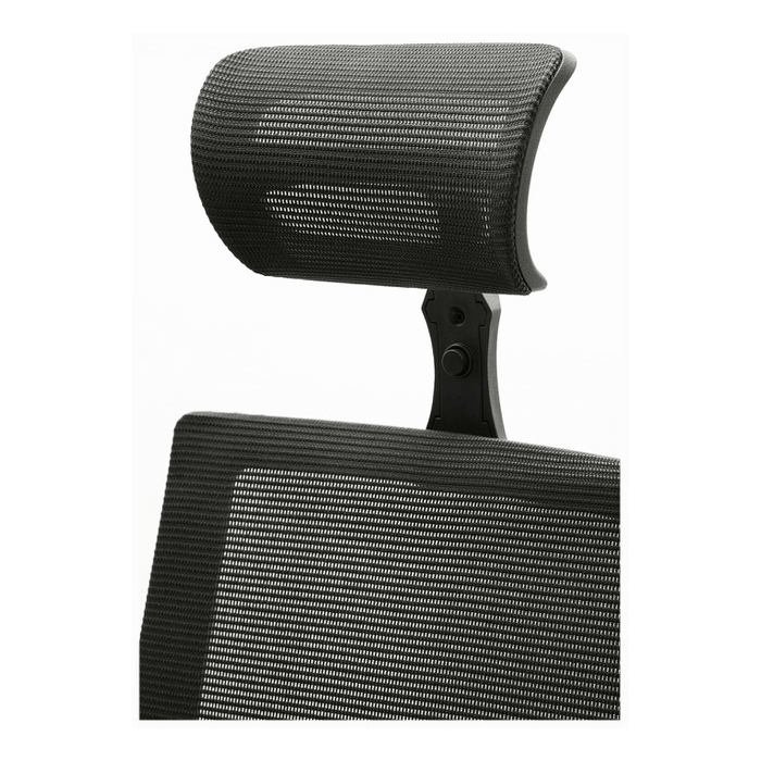 Silla ergonómica de oficina PISA de Euromof, cabecero y brazos regulables