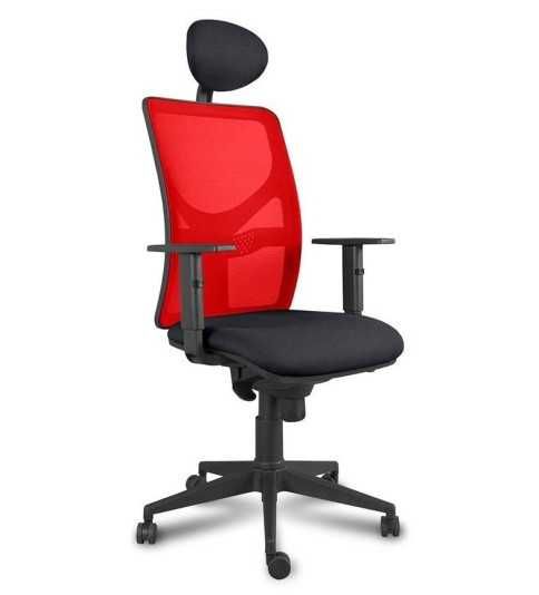 Silla ergonómica de oficina modelo XARLY de vincolo, con cabezal, brazos regulables Silla ergonómica de oficina modelo XARLY de vincolo, con cabezal, brazos regulables