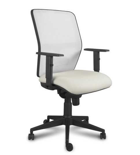 Silla Operativa ergonómica Kerry Syncro de Vincolo brazos regulables y base negra Silla Operativa ergonómica Kerry Syncro de Vincolo brazos regulables y base negra