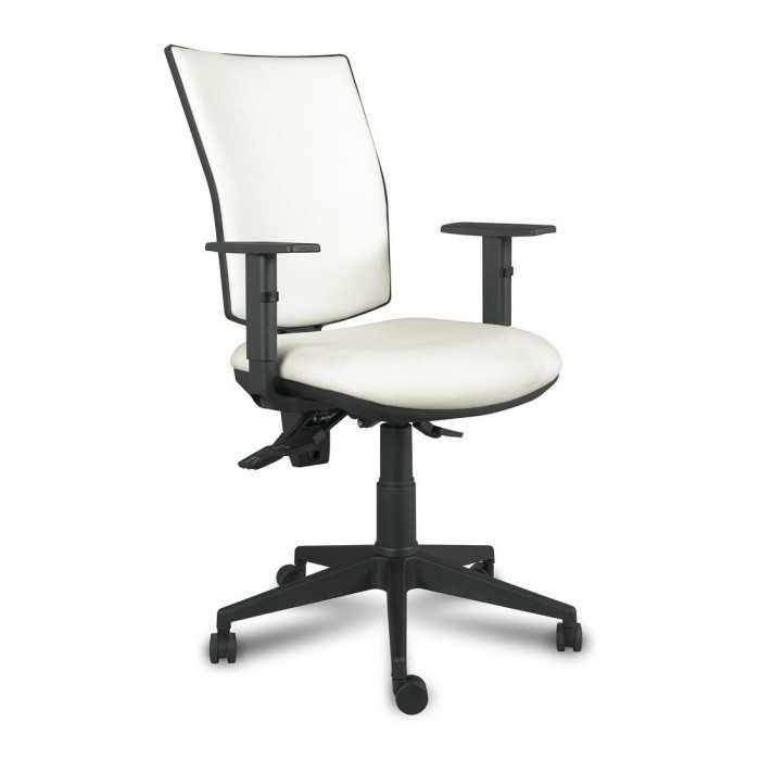 Silla Operativa ergonómica Athenea tapizada de Vincolo brazos regulables y base negra Silla Operativa ergonómica Athenea tapizada de Vincolo brazos regulables y base negra